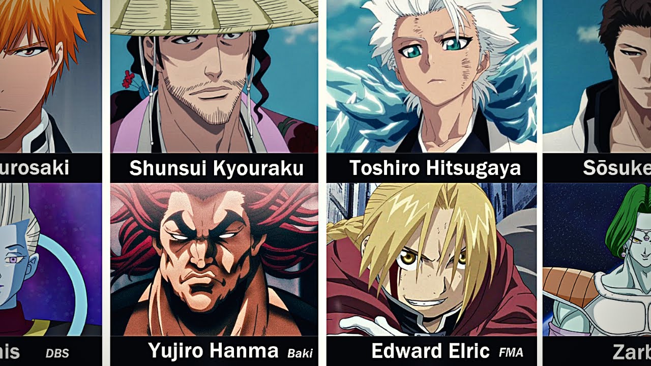Characters With The Same Bleach Voice Actors YouTube