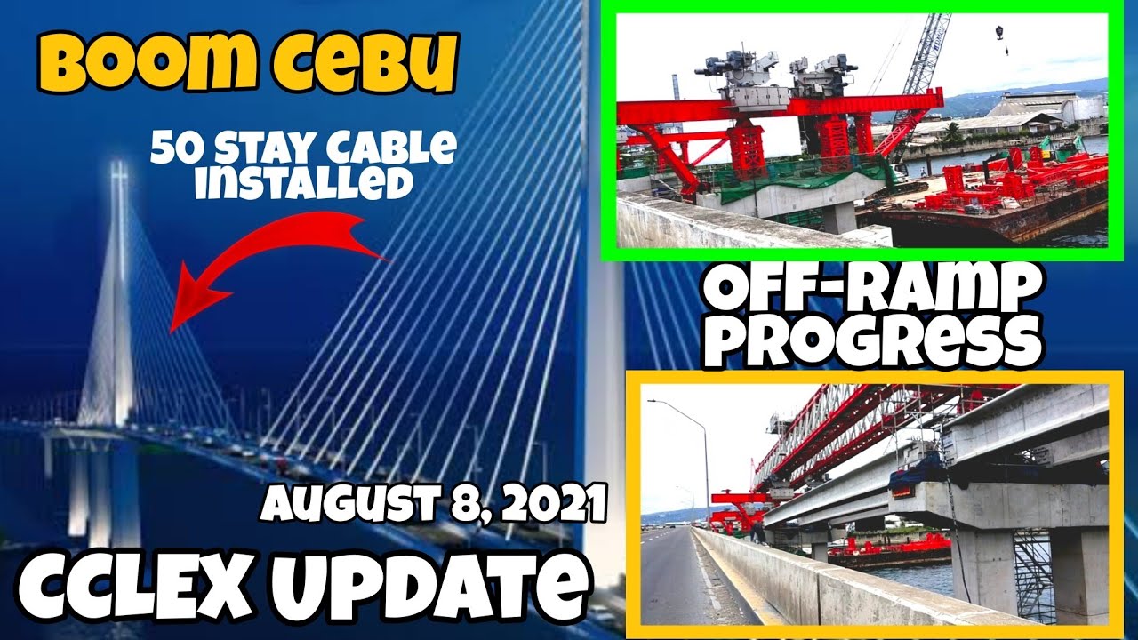 CCLEX Update Today : August 8, 2021| 3rd Bridge of Cebu