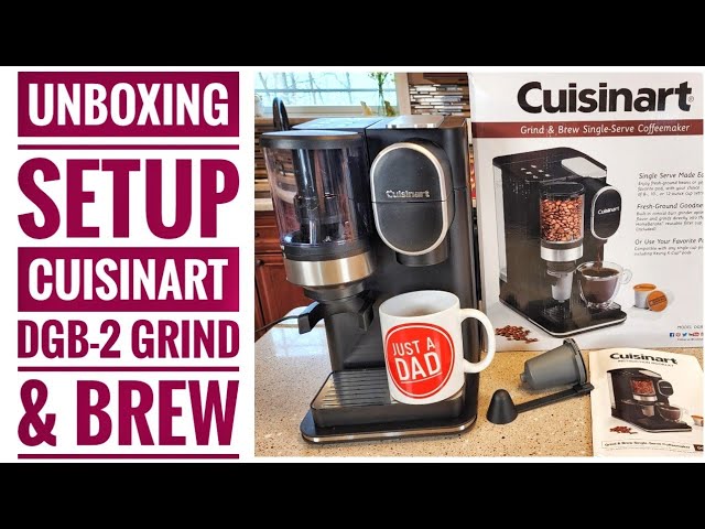 Cuisinart®  Grind & Brew Single Serve Coffeemaker 