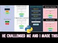 He Challenged me to made this on my andorid phone | Possible? | Python