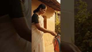 A Mother's Love: Indian Village Morning 💛 #shorts #mother #daughter #Livanta  #cinematic #emotional