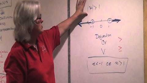 Algebra 1 Section 5 7 Absolute Value Inequalities