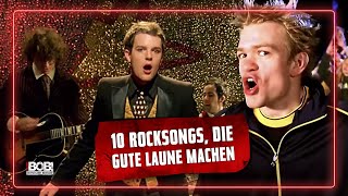 10 Rocksongs, die gute Laune machen