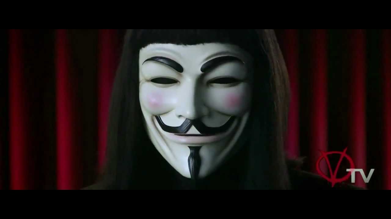 V For Vendetta Speech - Seeds of Revolution! HD