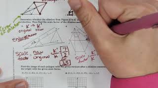 Lesson 4-6 Dilations| Chapter 4 Transformations