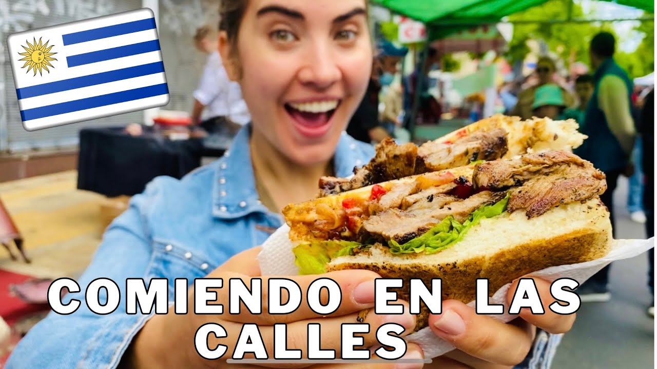 Comiendo en las calles de Uruguay Comida callejera