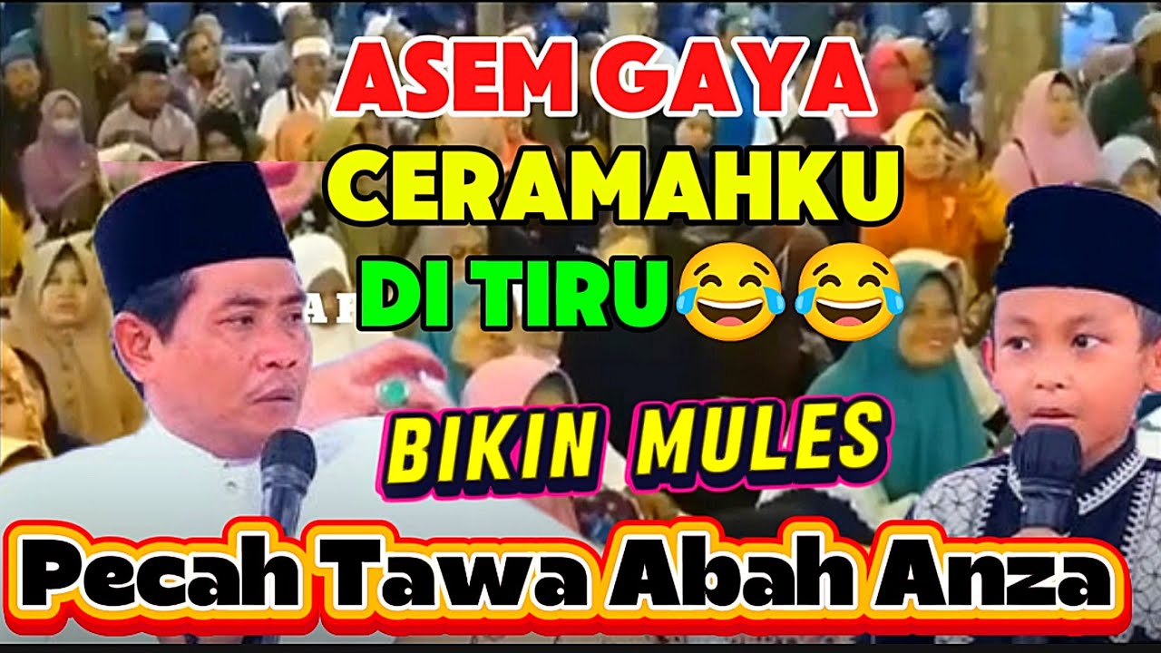 Live Pengajian Lucu_K.H Anwar Zahid Terbaru_Pecah Tawa Bocah Lucu Tiru Gaya Anwar Zahid#Trending