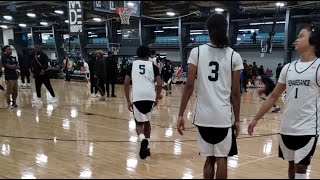Monty Rens vs NY Lightning  Made Hoops Jr EYBL 1st session Va Beach