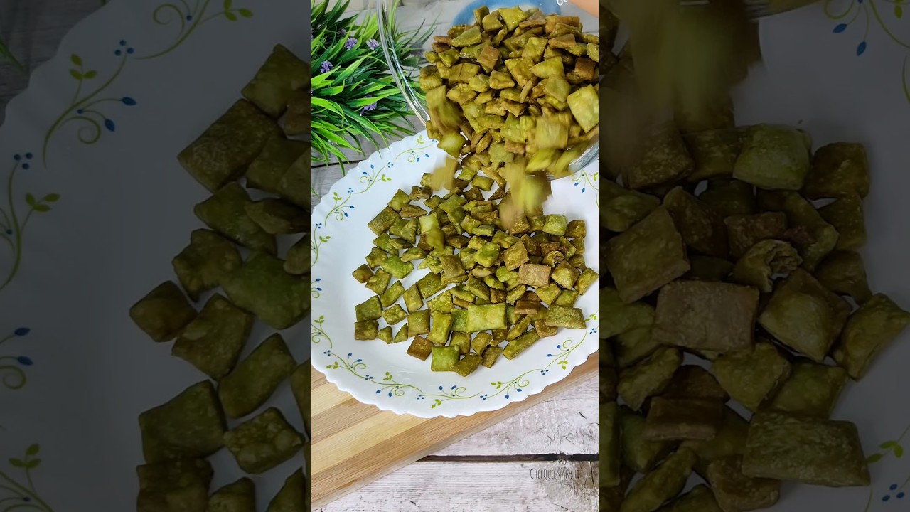 Holi Recipe 😍😋 || Palak mathri\namakpare 