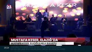 Ünlü Sanatçi Mustafa Keser, Elaziğlilara Unutulmaz Bi̇r Gece Yaşatti