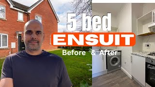 HMO Conversion | 5 Bed Ensuite Before & After  |  My HMO Ltd