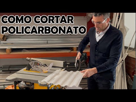Video: ¿Cómo cortar policarbonato? Consejos útiles