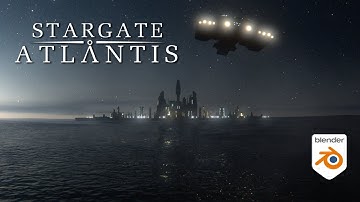 Stargate Atlantis | EPIC Blender 3D Reimagining (Cinematic Animation)