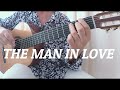 The man in love  fingerstyle guitar  cover  by  manol  raychev