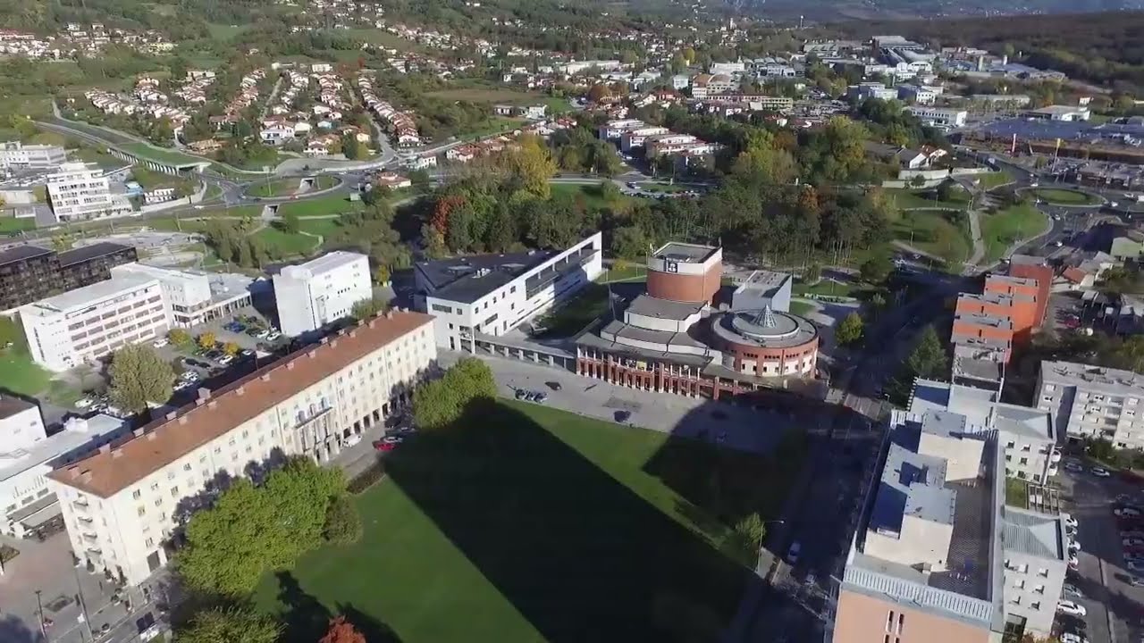 NOVA GORICA dron posnetki - jeseni 2017