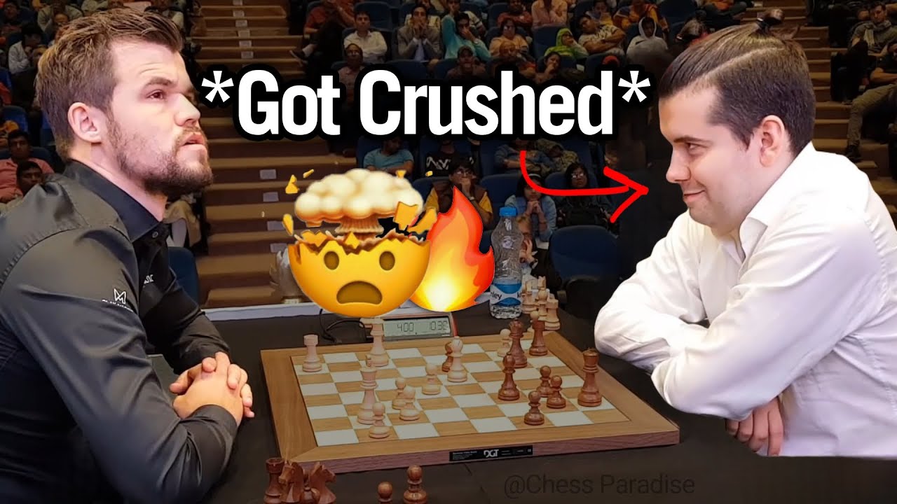 The GOAT Strikes! Magnus Crushes Nepo in Style! 🔥