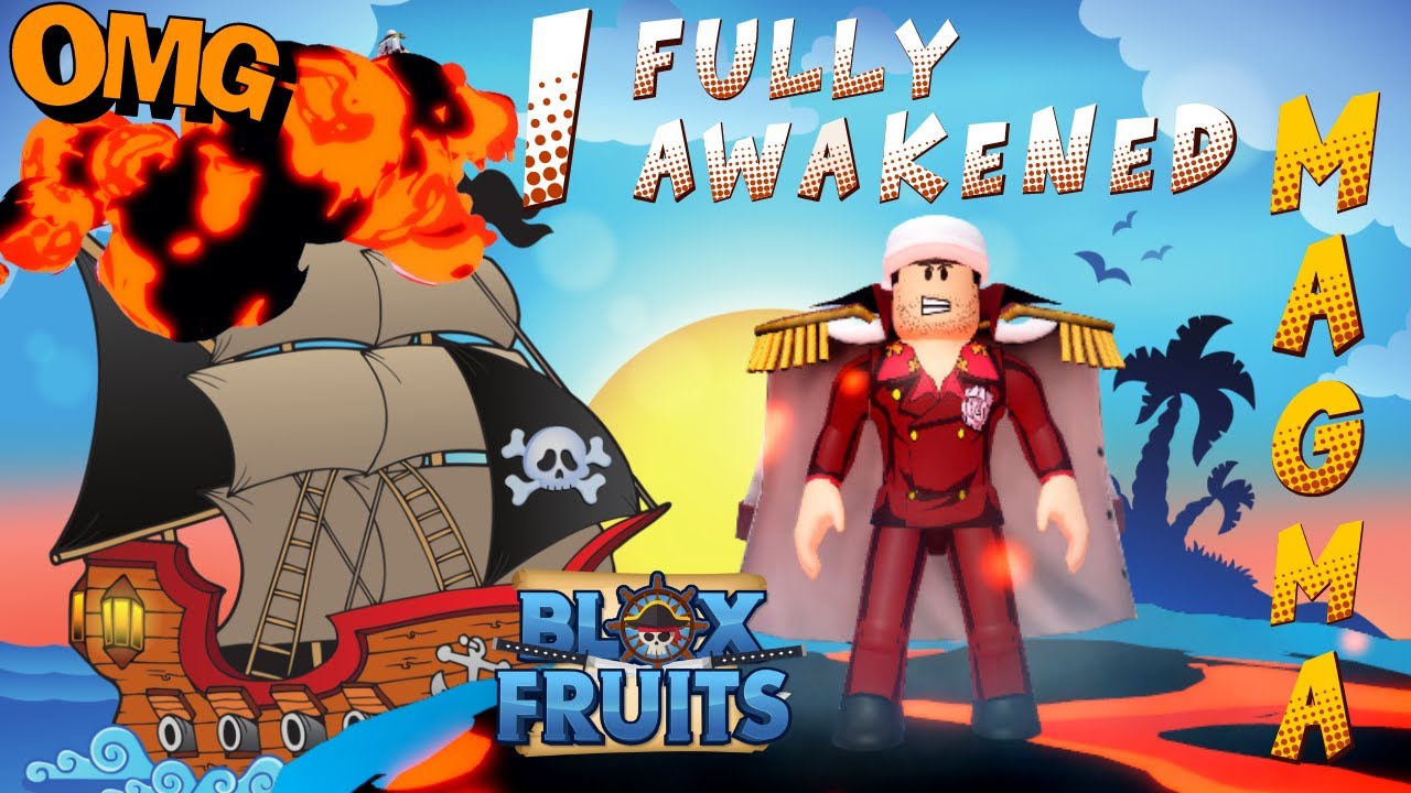 Surviving 100 Days With MAGMA [Blox Fruits] 