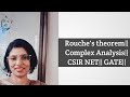 Rouche's theorem|| Complex Analysis | Example|| Csir NET Gate