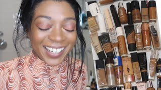 FOUNDATION DECLUTTER! | Review of Over 40+ Foundations