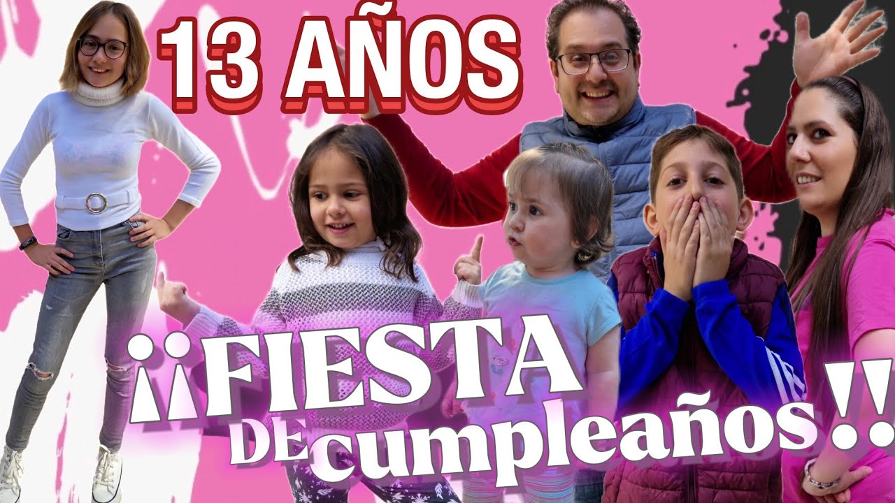 CELEBRAMOS EL CUMPLEAÑOS DE MARINA ¡¡CUMPLE 13!!🎂 FIESTA,REGALOS Y SORPRESAS...!!!🎉_NALUCHI  VLOG