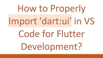 How to Properly Import 