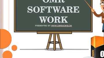 How Does an OMR Software Work?