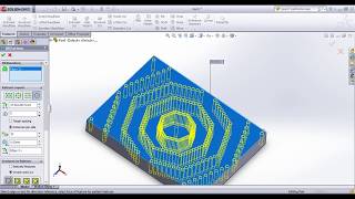 SolidWorks Tutorial in Tamil 39 : Fill Pattern | Part | Solid