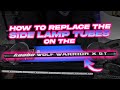 How to replace the side lamp tubes on the Kaabo Wolf Warrior X GT - Voromotors tutorial