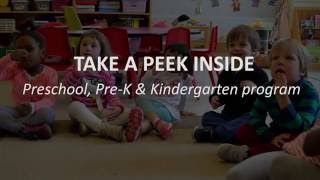 FASP Take a peek inside our Preschool, Pre-K and Kindergarten