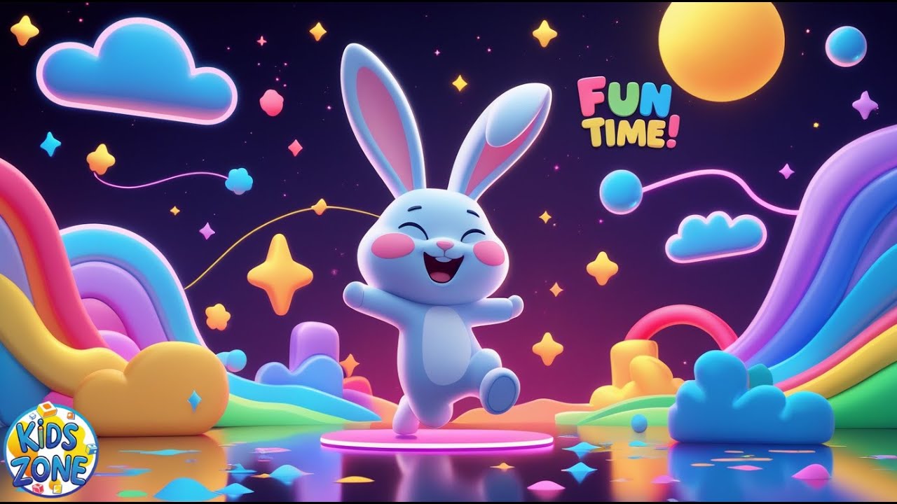 Mix Cartoon Fun Time| Super Colorful Kids Animation | Nursery Rhyme ...