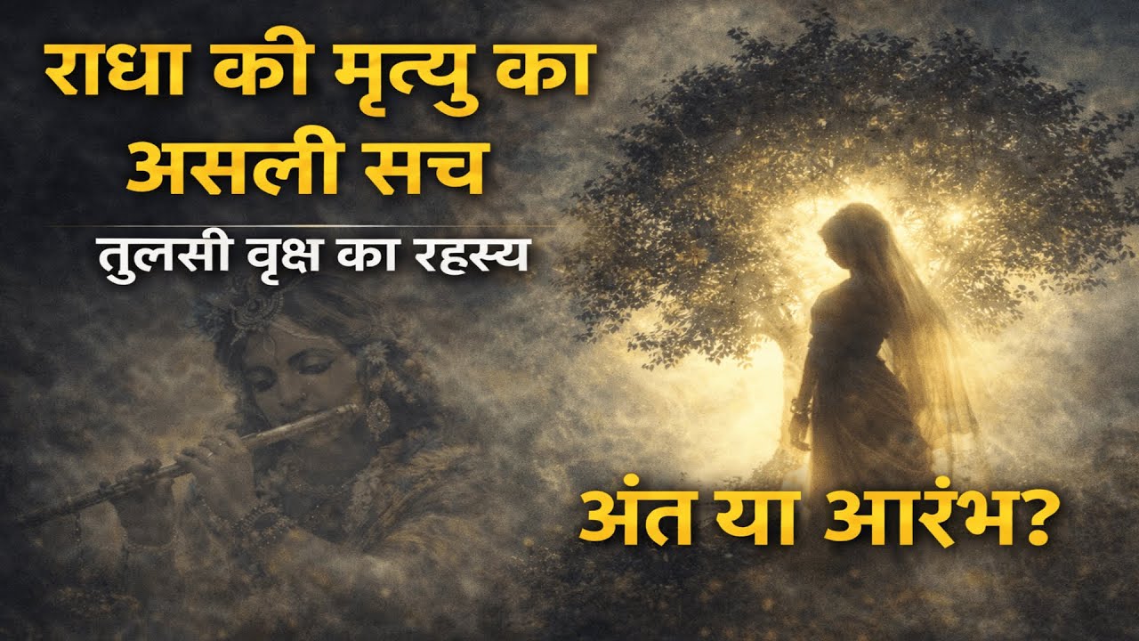 राधा की मृत्यु का असली सच | तुलसी वृक्ष का रहस्य