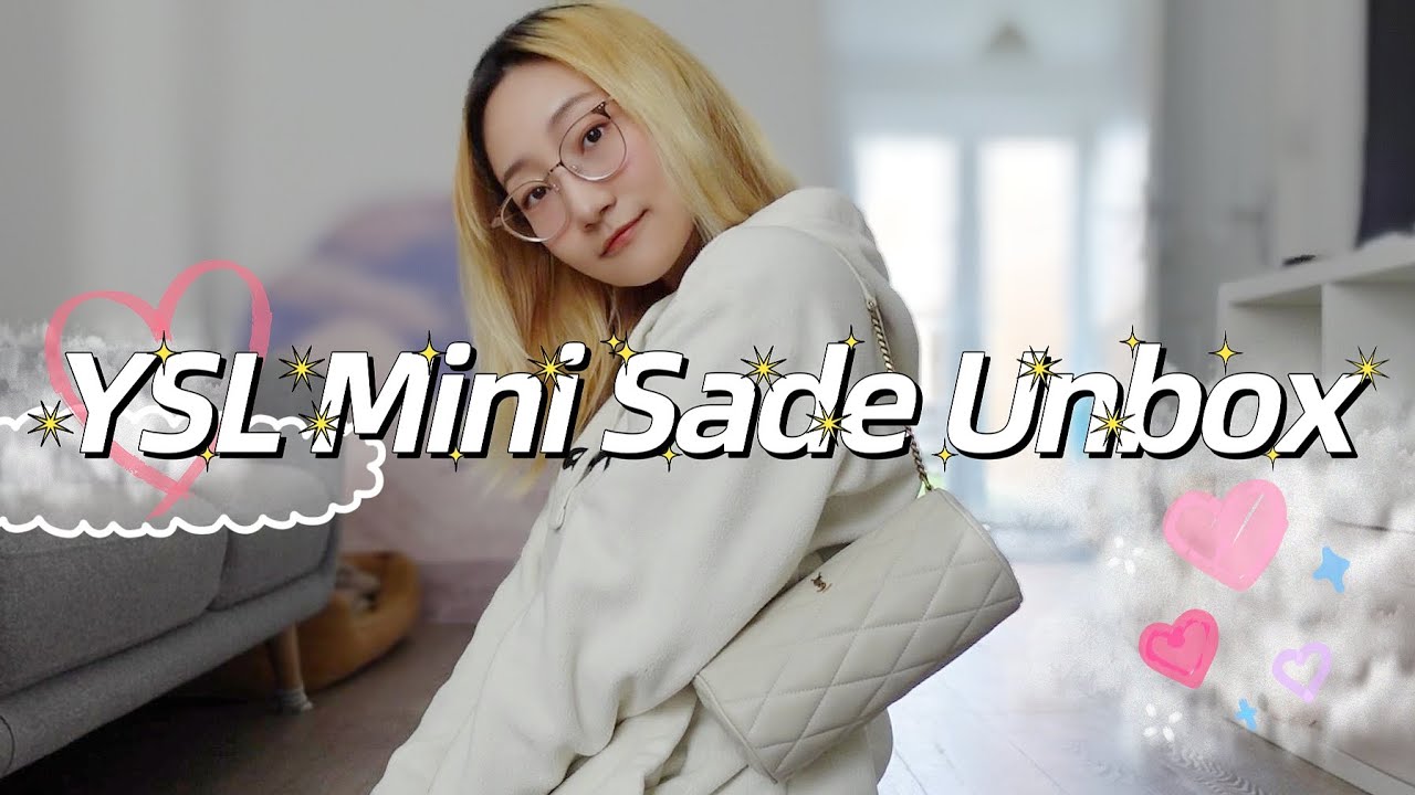 Saint Laurent Mini Sade Unbox