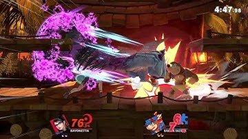 Bayoetta vs Banjo & Kazooie Quickplay