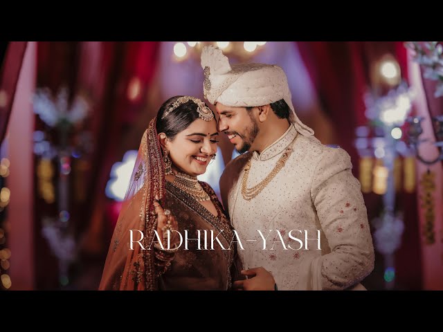 Radhika u0026 Yash Wedding  Film I Best wedding Film 2023 I Papaji Photography class=