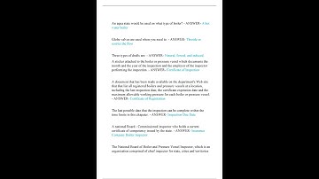 SPECIAL ENGINEER BOILER CERTIFICATION EXAM 2023 2024 ACTUAL EXAM 400 QUESTIONS AND CORRECT DETAILED