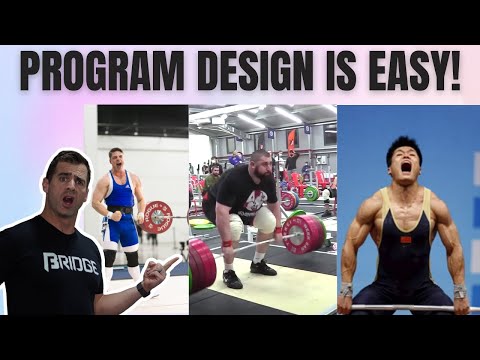 Design a 12 week Olympic Lifting Program || Program Design is Easy!