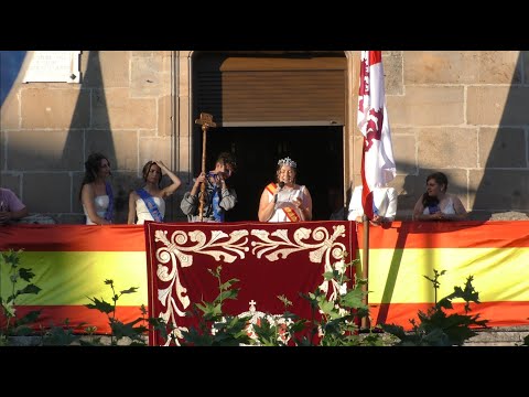 Pregón y presentación de la Corte de las fiestas de San Cristóbal de Quintanar de la Sierra