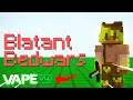 BLATANT BEDWARS GAMEPLAY WITH VAPE V4 [CONFIG RELEASE]