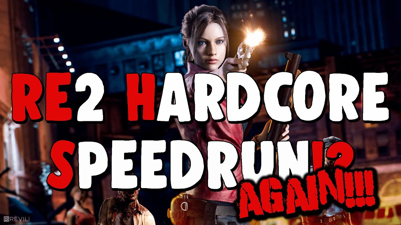 Re2 Speed Run RE2 HARD MODE SPEEDRUN AGAIN?! (Twitch Gaming Highlights) - YouTube