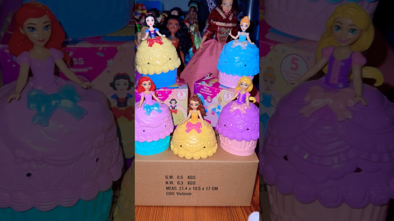 Disney Princess Cupcake Dolls 