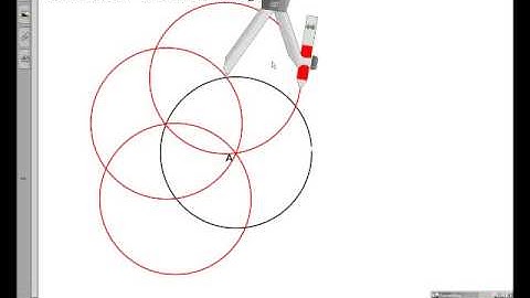 construction   inscribed regular hexagon