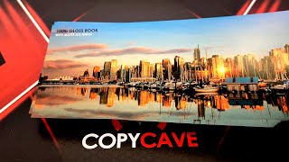 Matte Flyer Sample - 100lb Gloss Book with Matte AQ Varnish