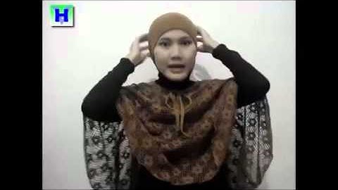 Tutorial Hijab Modern Paris Simple by Didowardah   Part #2