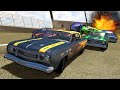 BIGGEST ONLINE NASCAR RACE ENDS IN MASSIVE CRASH! - BeamNG Multiplayer Mod Gameplay