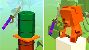 Slice Master Game! Very Satisfying and Relaxing ASMR Slicing Video