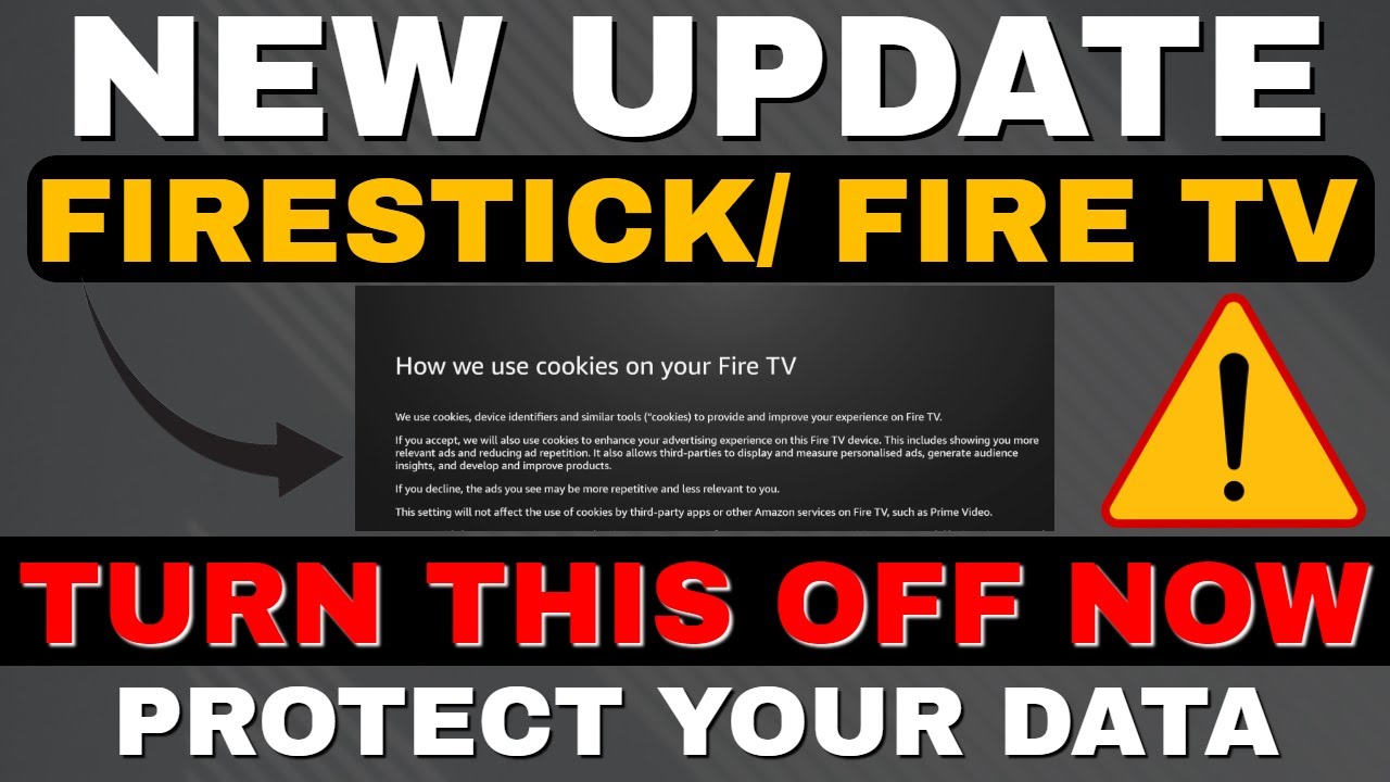 NEW FIRESTICK SETTING YOU NEED TO TURN OFF NOW!!! 2023 WARNING!