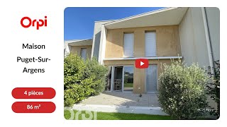Vente Maison à PUGET-SUR-ARGENS - 4 pièces - 420.000 €