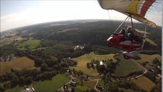 Trike/Microfly tur. Spydeberg 22 juli 2014