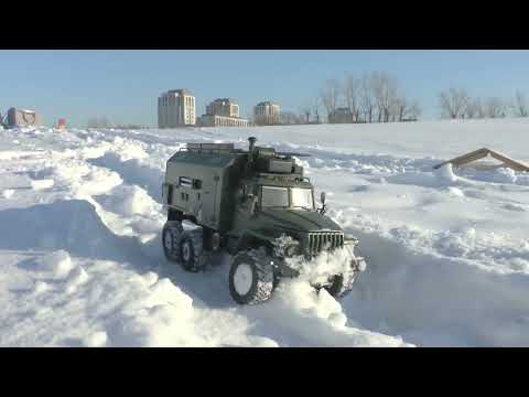 урал,wpl b36-заезд по