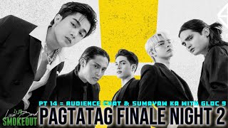 SB19 Pagtatag Finale Night 2 Pt 14 Audience Chat & Sumayaw Ka with Gloc 9 (Reaction)